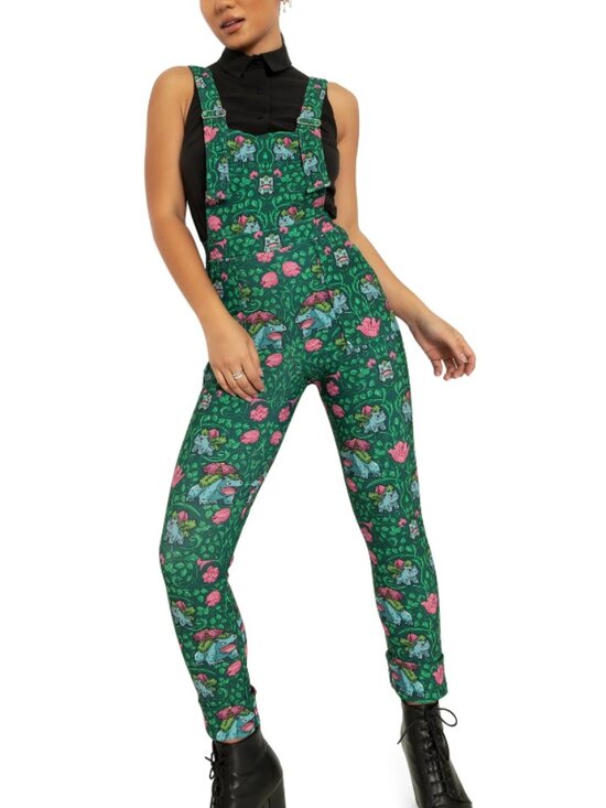 Blackmilk Pants - Blackmilk - Bulbasaur Overalls